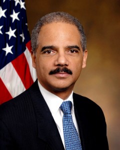 Eric Holder, or at least his aide, got caught with his pants down.
