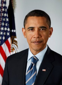 Barack Obama. The latest Obama videos are far less dignified than this portrait.