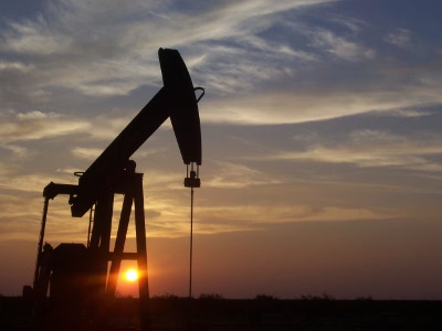 Petrodollars in action: a West Texas pumpjack well