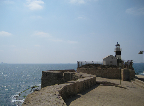 A lighthouse in Acco