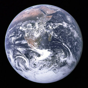 Earth according to Apollo 17