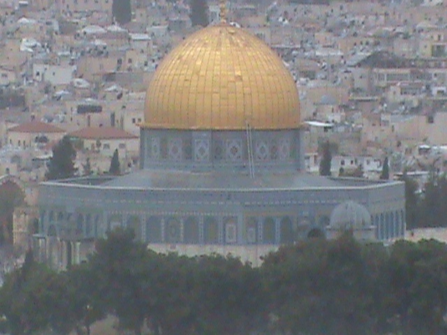 The Dome of the Rock, said to be the third holiest site in Islam. Even that designation distorts history, one of many lies from Islam. But only one conscious of Deity understands this. Moral relativism blinds one to this reality.