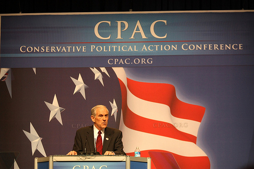 Ron Paul at CPAC in 2010