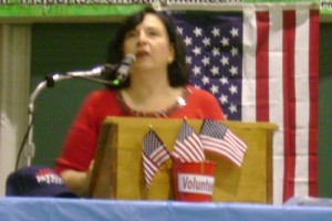 RoseAnn Salanitri announced her third party run for the Assembly