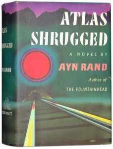 The first hardcover edition of Atlas Shrugged