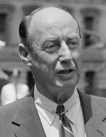 Adlai E. Stevenson, exemplar of flawed liberal intelligence. He might represent a more polite set of liberals than prevail today.