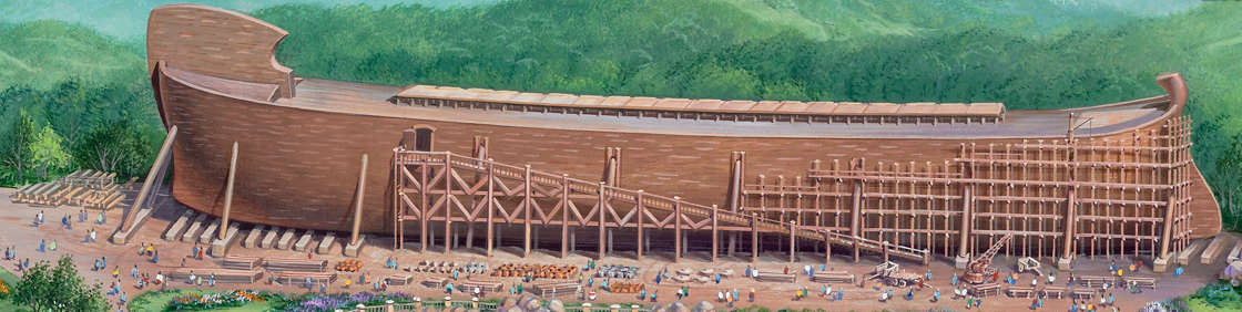 The replica Ark that will appear at Ark Encounter. Credit: AiG