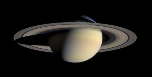 Saturn and its rings. Saturn is a Creation Day Four object, but its rings might not be.