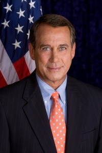 John Boehner, Speaker of the House, third in line of Presidential succession