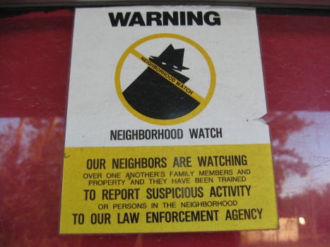Neighborhood Watch. This is what George Zimmerman was trying to be.