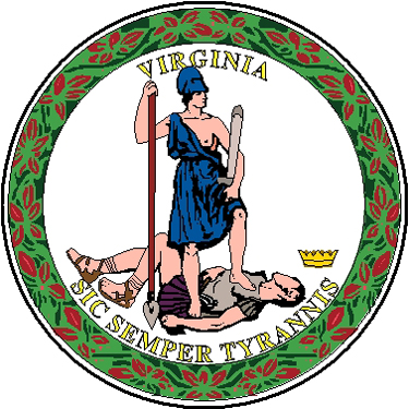 Seal of Virginia. Translation: Thus Always to Tyrants. The first battle in a wider war took place in Charlottesville on or about 12 August 2017. A second battle may shortly take place...