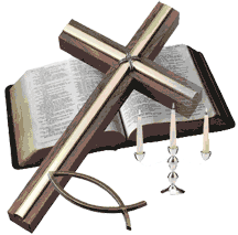 A cross, a bible, and an ancient undergound symbol. Must social issues go underground?
