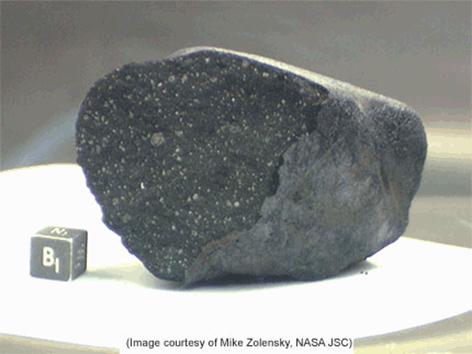 Tagish Lake meteorite, incorrectly cited as evidence for panspermia