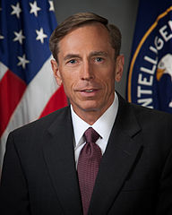 General Petraeus, dressed as a civilian as Director of Central Intelligence