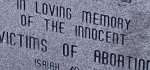 In loving memory of the innocent child victims of abortion