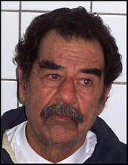 Saddam Hussein after his capture.