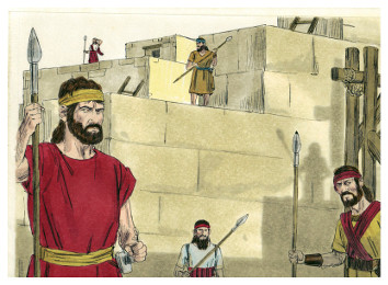 God protects Israel from those who lust to destroy it when Israel respects God. Nehemiah knew this. Why don't Israel's leaders today? For that matter, why don't Americans see that? Why listen to modern descendants of Sanballat?