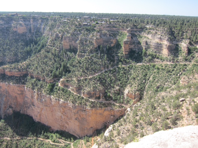 The Blue Angel Trail along the Grand Canyon
