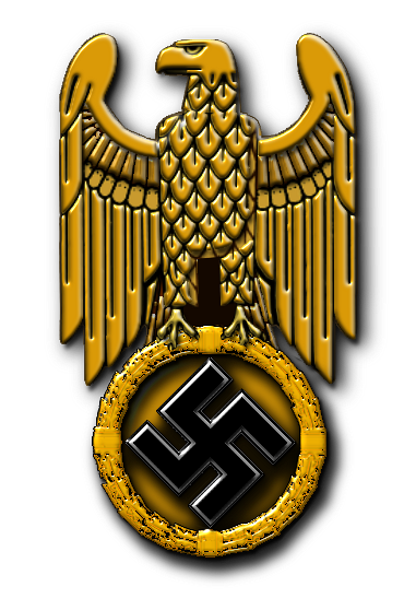 Nazi eagle, symbol of Nazis