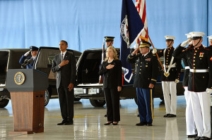"We didn't lose a single person." Really, Hillary? Then whose bodies were in those caskets and how did they get that way?