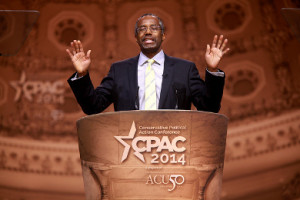 Ben Carson at CPAC 2014. He might rank among the "preliminary candidates" dropping out early.