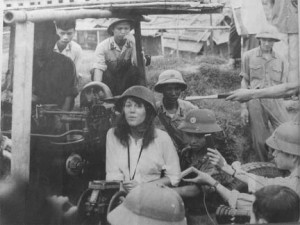 Before there was HAMAS policy on Western reporters in their "country," there was Jane Fonda.