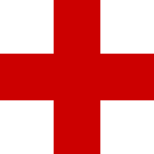 The Red Cross symbol. The Geneva Convention has always been a Red Cross project.