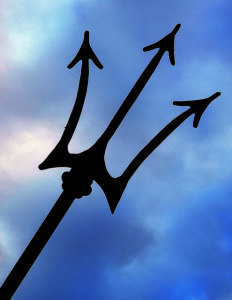 The Trident, a fitting symbol of evolution