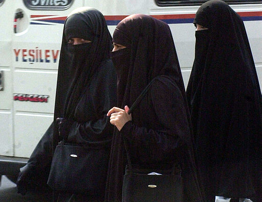 Muslims would require all women to wear this, with all this implies.
