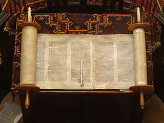 The Torah, one of many documents defining a Jew, the nature of God, and the elements of faith. It could be the blueprint for a Godly Israel. And a key source of the rule of law in Israel--or it should be. Is the ingathering of the Jews in the offing? But these Jews must turn to God, Whom their leaders, and the public in Israel, seem to have forsaken. (What parallels exist between Judaism and George Lucas' Jedi ideal?) It names many heroes, including Abraham and Sarah.