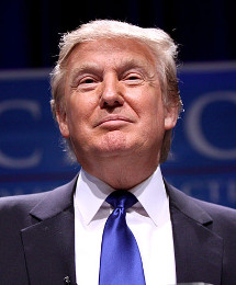 Donald Trump in 2011. He leads the candidates after New Hampshire.