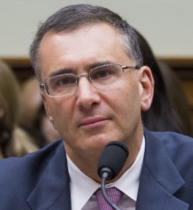 Jonathan Gruber on the griddle.