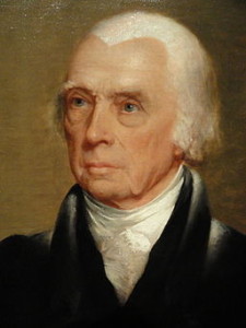 James Madison, articulator of American exceptionalism. Madison would dispute the account of what George Mason said. He also objected to a convention for proposing amendments.
