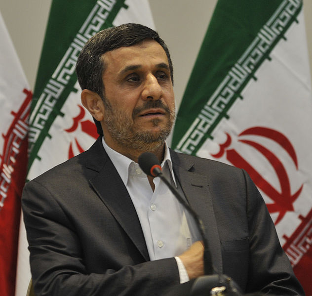 Mahmoud Ahmadinejad attends a UN Agenda 21 conference.