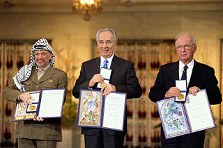 Yitzhak Rabin might have signed his death warrant by accepting this prize for the Oslo Accords. And was he guilty of complicity in murder by so signing? Does Amalek rear his head in this form?