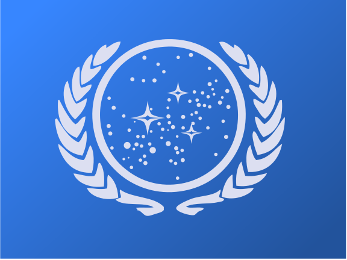 Seal and Flag of the United Federation of Planets 0- the Star Trek polity. The Articles of Federation do not comport with the Constitution.