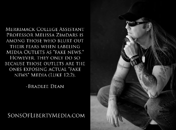 Bradlee Dean braces a professor who dares tell us what's real and what's fake in the media.