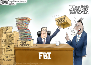 So the FBI has to keep investigating? That makes as much sense as blaming a bad case of Smirnoff vodka.