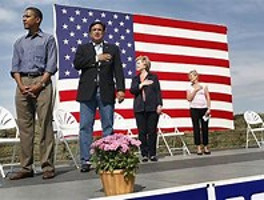 Un-American Obama didn't salute the flag. He despised nationalism and preferred to salute a different flag. And the genie helped him get away with that.
