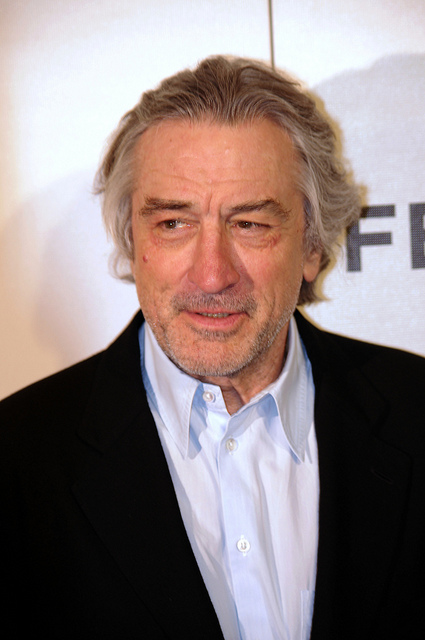Robert de Niro in 2011. Come to think, he does look punchy, as President Trump would say 7 years later.