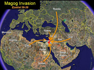 Magog Invasion graphic. Dr. Ariel Handel ignores the basic demographic and ideological facts that make this scenario likely.