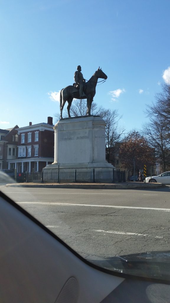 Stonewall Jackson on Monument Avenue