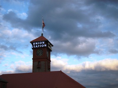 Union Station, Portland, Ore. in happier times. A federal crackdown in that city provokes a serious debate.