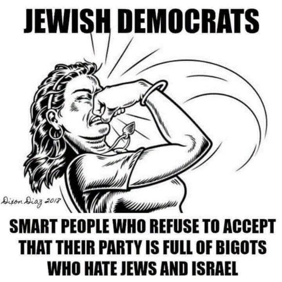 Jewish Democrats forget about the abandonment of the Jews that took place before WWII and is happening all over again.