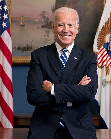 Joe Biden, former Vice President, and agent of conspiratorial division. And enemy of every Jew in America.