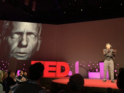 Deepfakes on display at TED 2019
