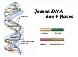 Jewish DNA with a sad substitutiion