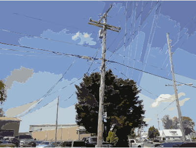 Infrastructure - utility pole