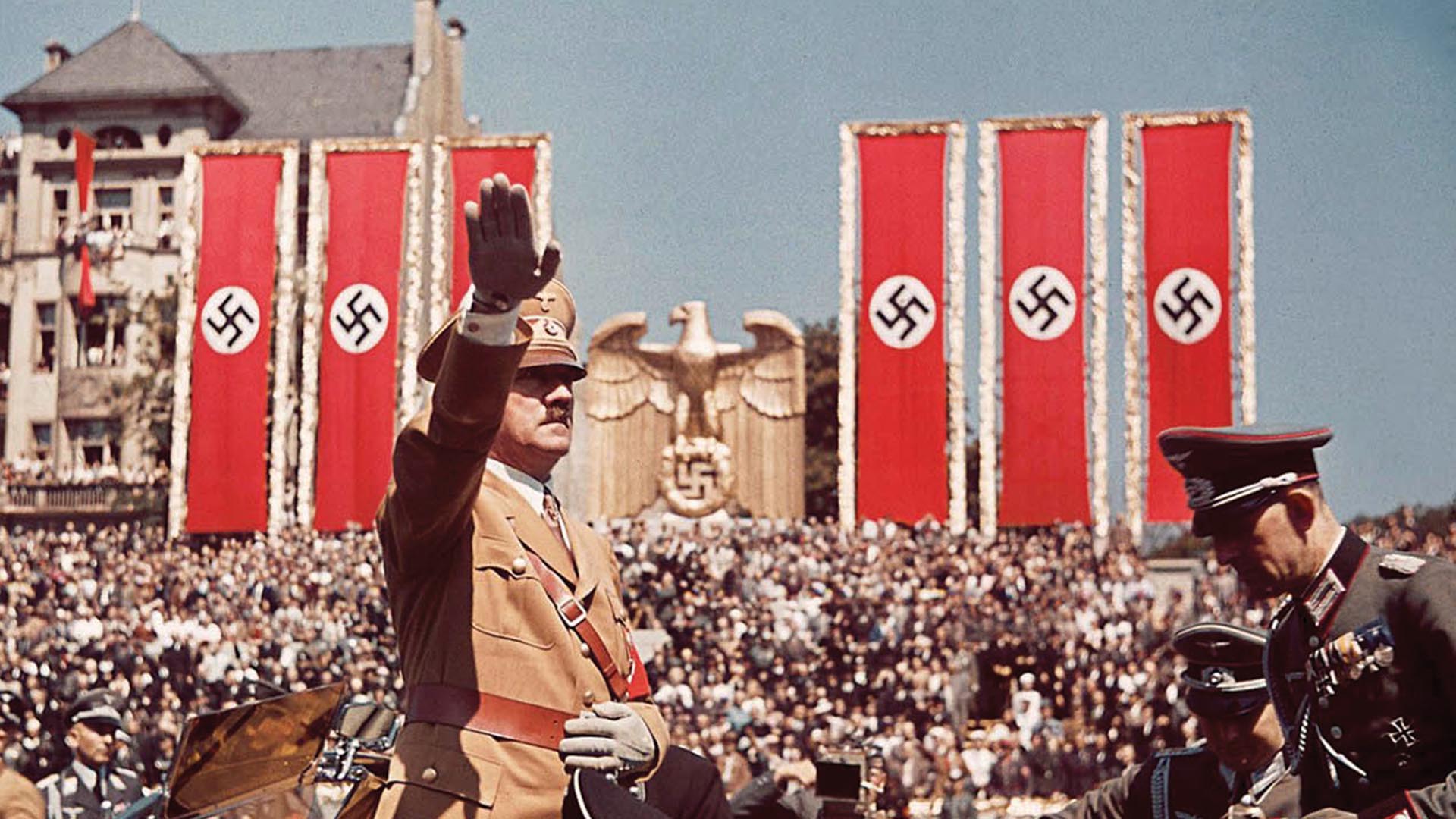 Hitler taking advantage of the Versailles debacle