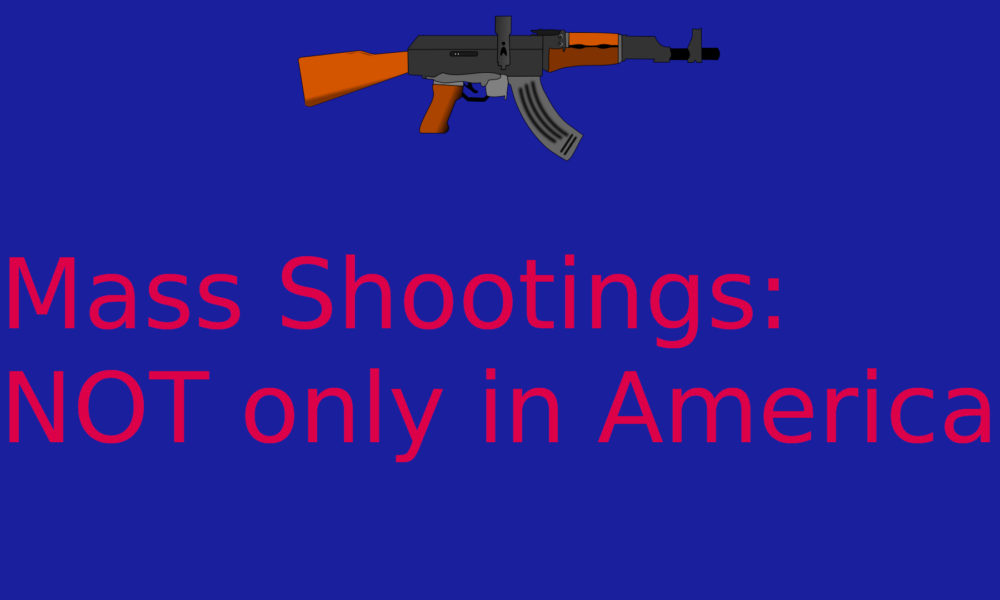 Mass shootings - not only in America